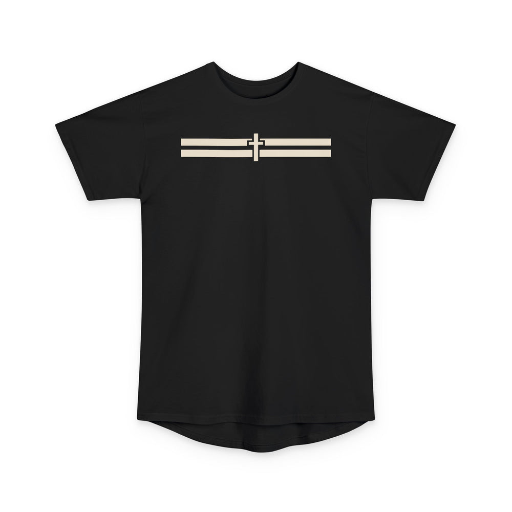 Holy Stripes Tall Tee - Dark