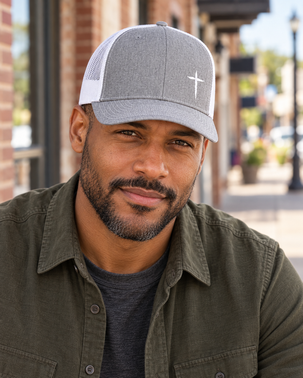 Cross Trucker Hat