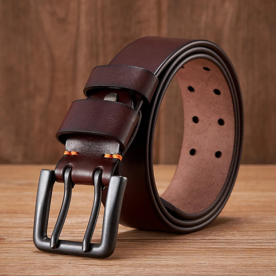 Thick Cowhide Belt