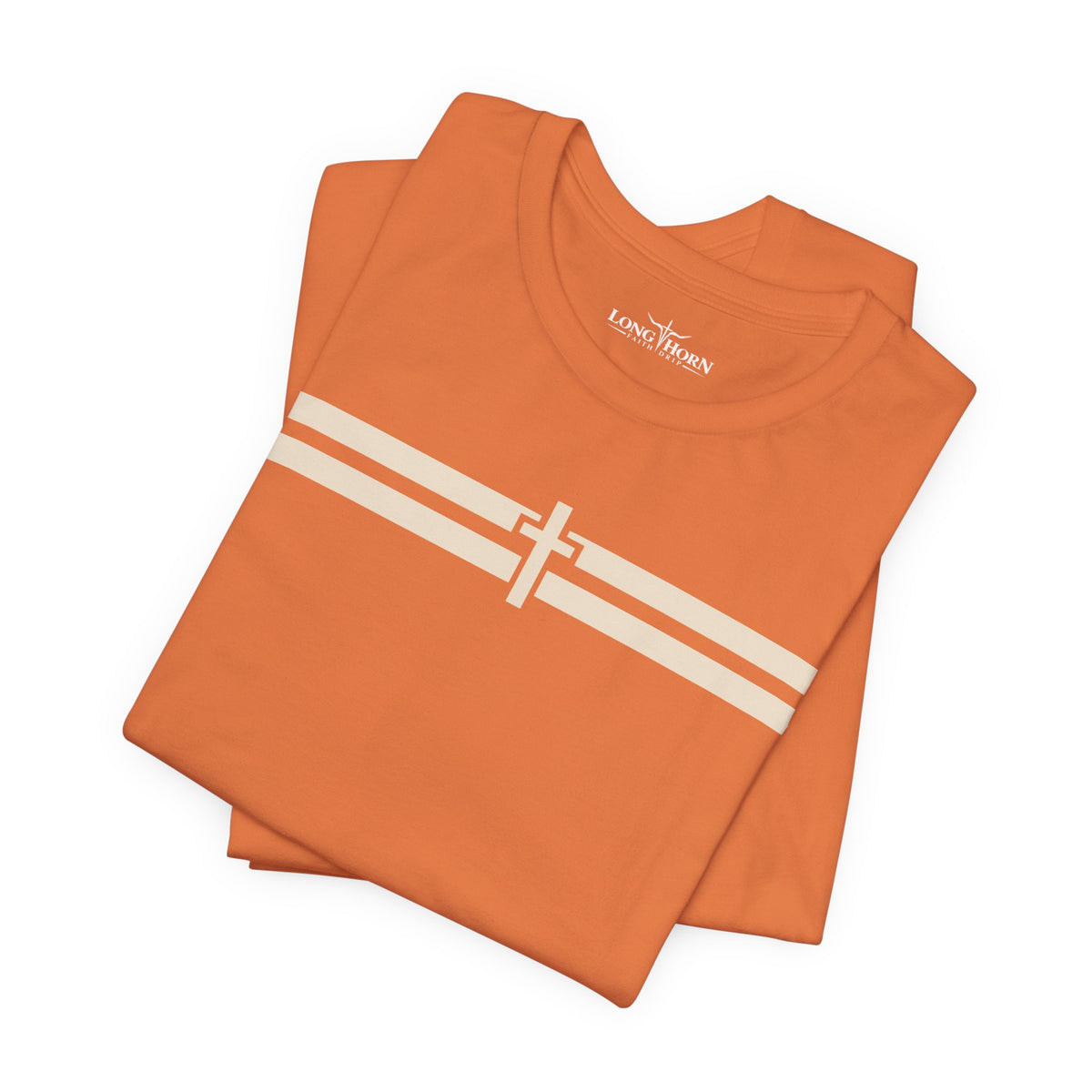 CROSS STRIPE Tee - Dark — product view 13