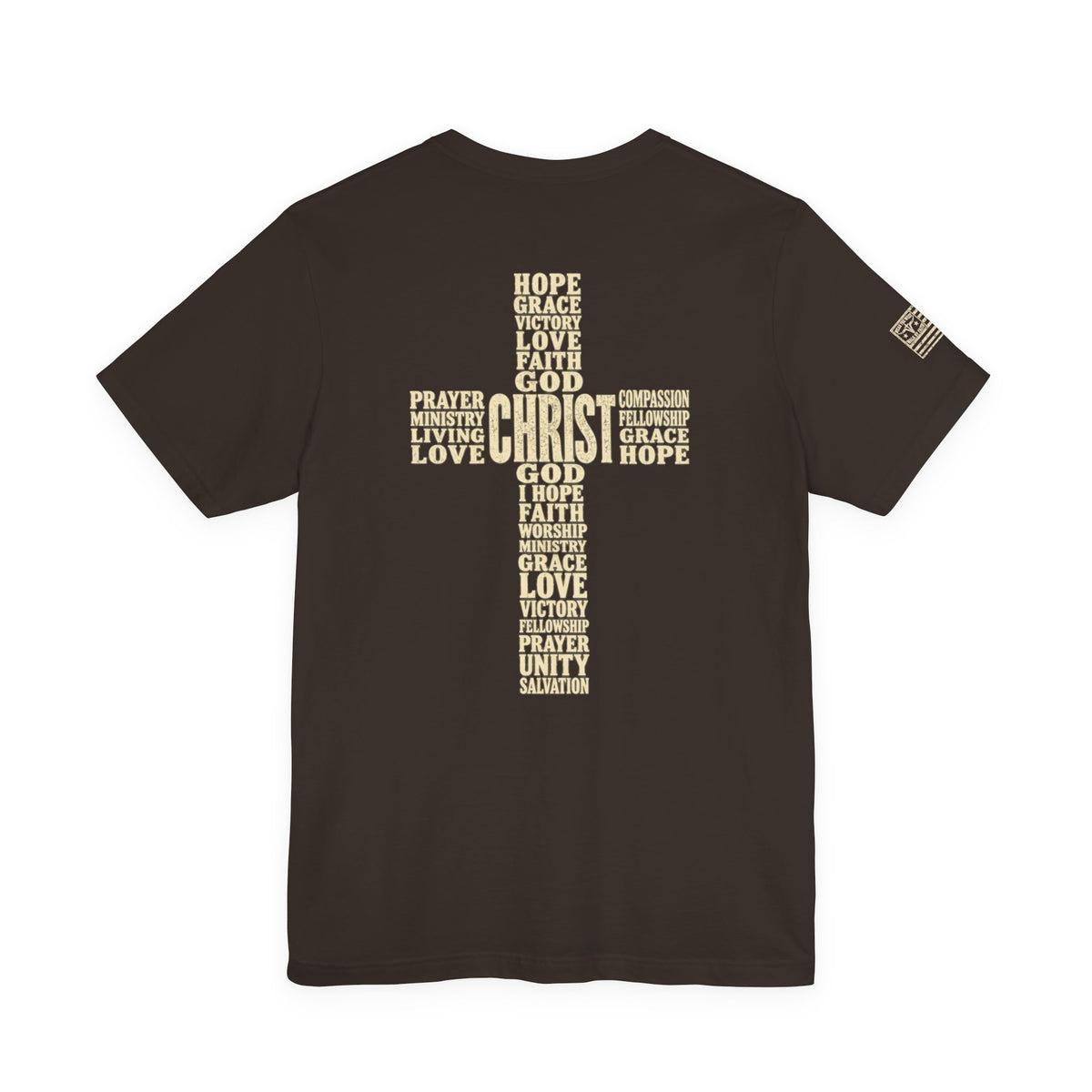 Christ Word Art Graphic Tee — product view 14