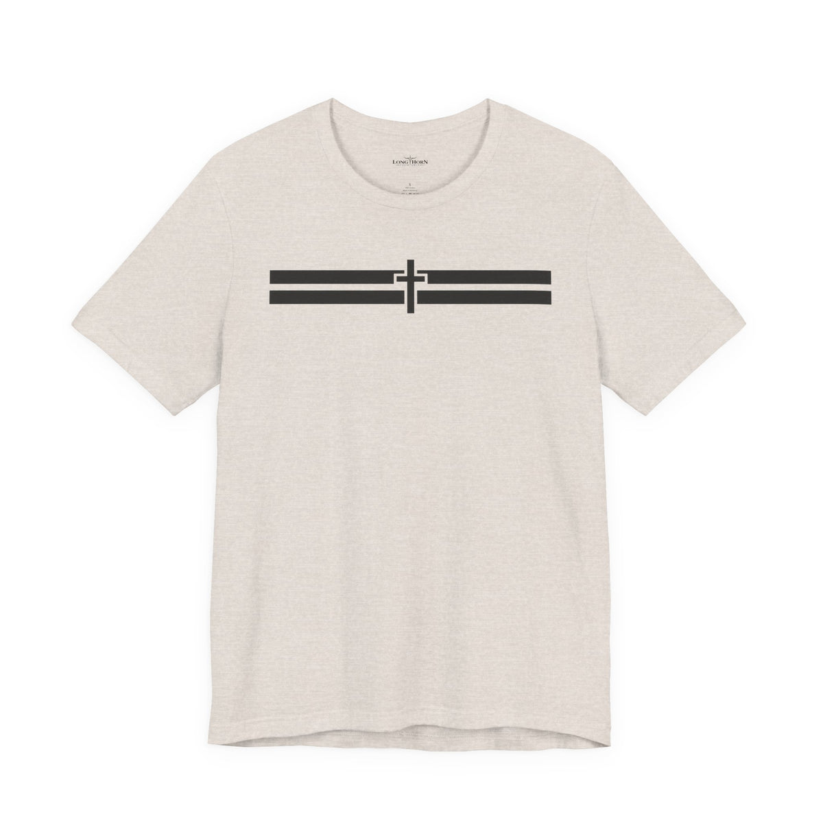 CROSS STRIPE Tee - Light — product view 7