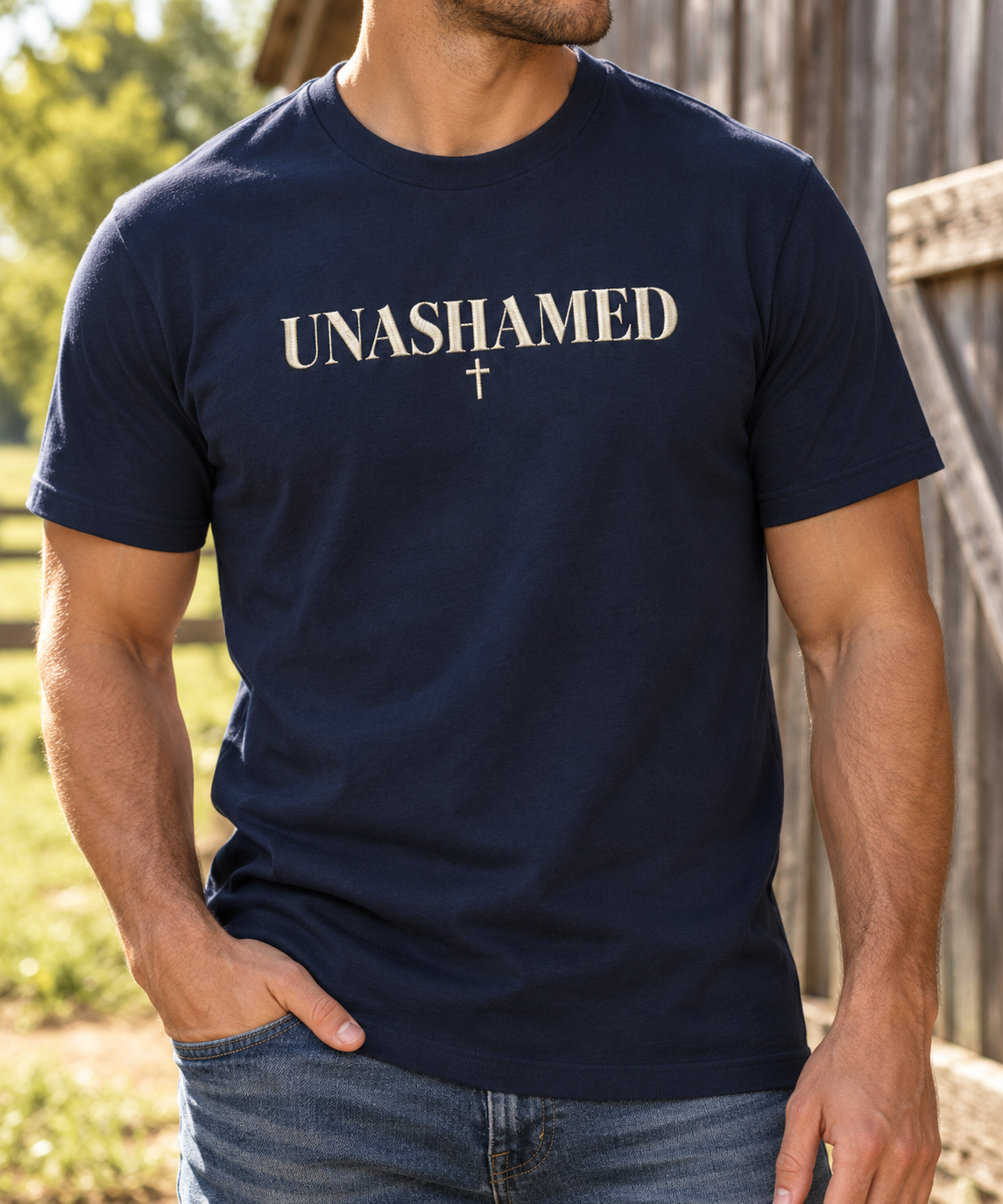 UNASHAMED Tee — product view 3