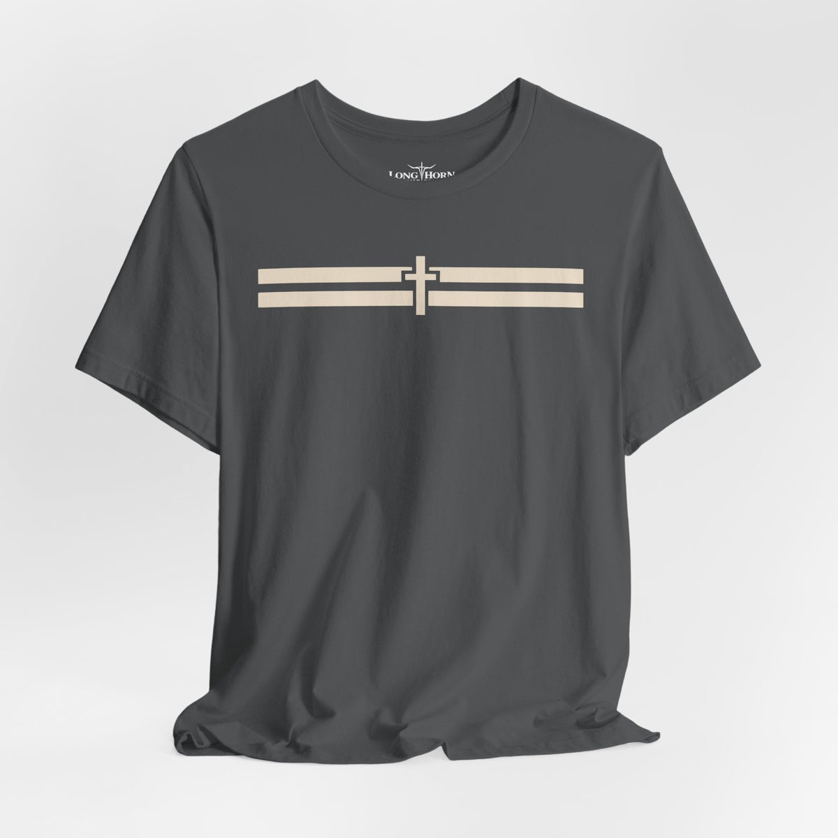 CROSS STRIPE Tee - Dark — product view 17