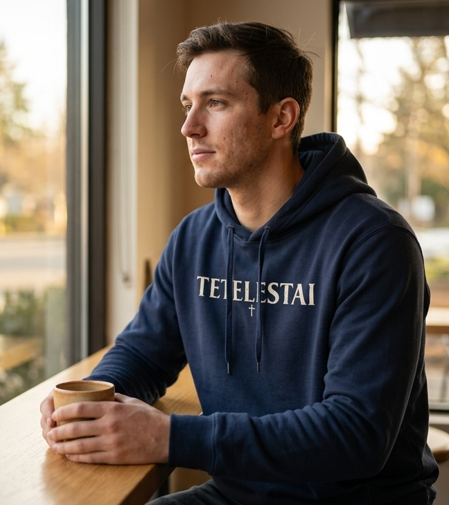 Tetelestai Tall Hoodie