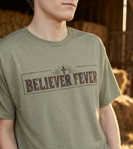 Believer Fever Long Tee — product view 1