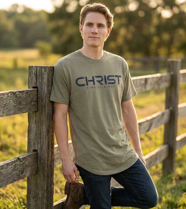 Christ Long Tee — product view 2