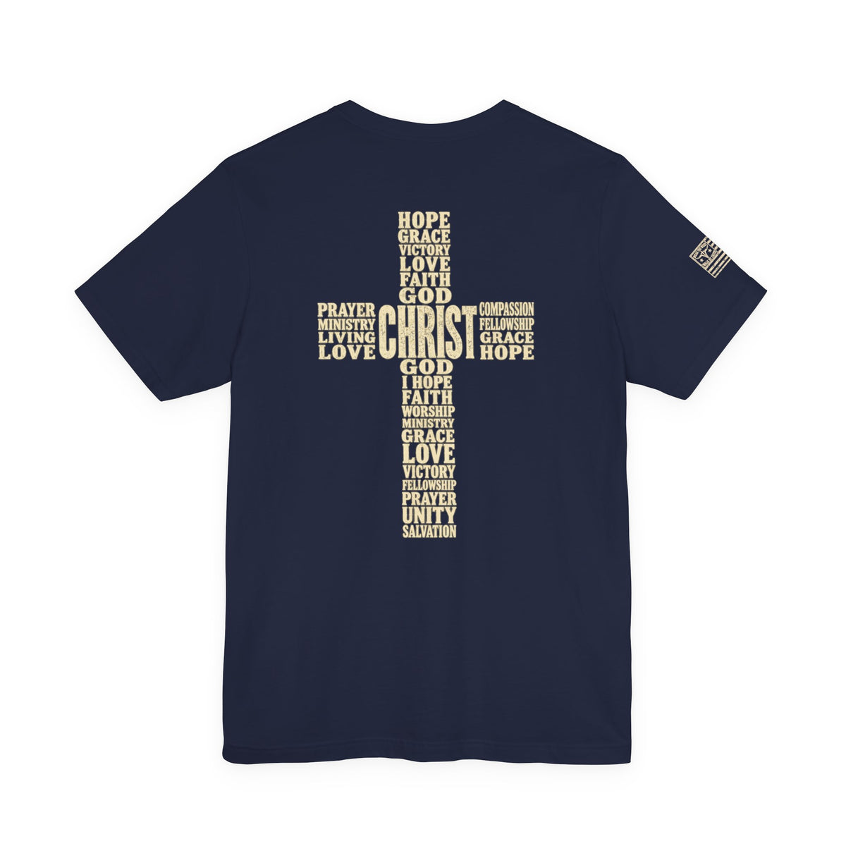 Christ Word Art Graphic Tee — product view 21