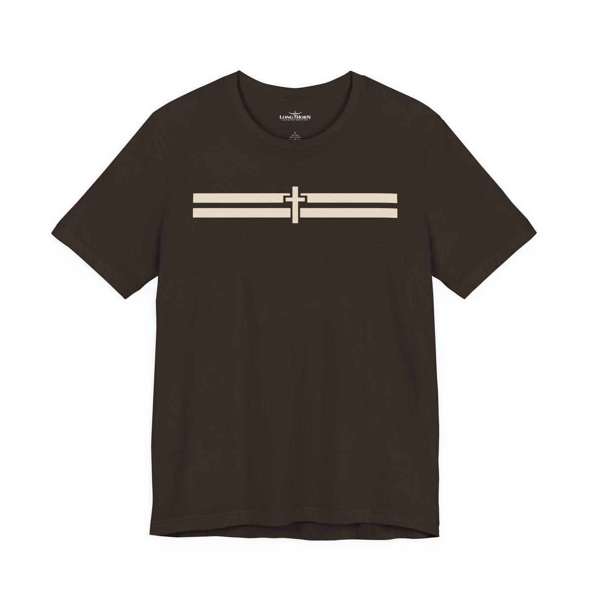 CROSS STRIPE Tee - Dark — product view 5