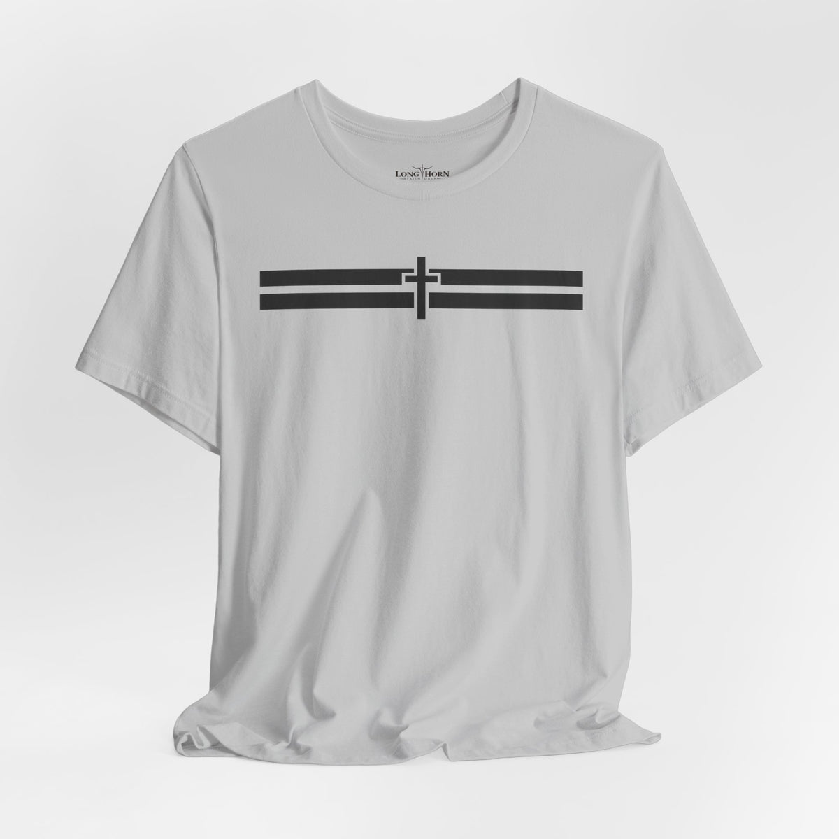 CROSS STRIPE Tee - Light — product view 10
