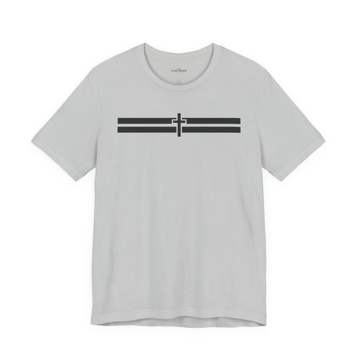 CROSS STRIPE Tee - Light — product view 5