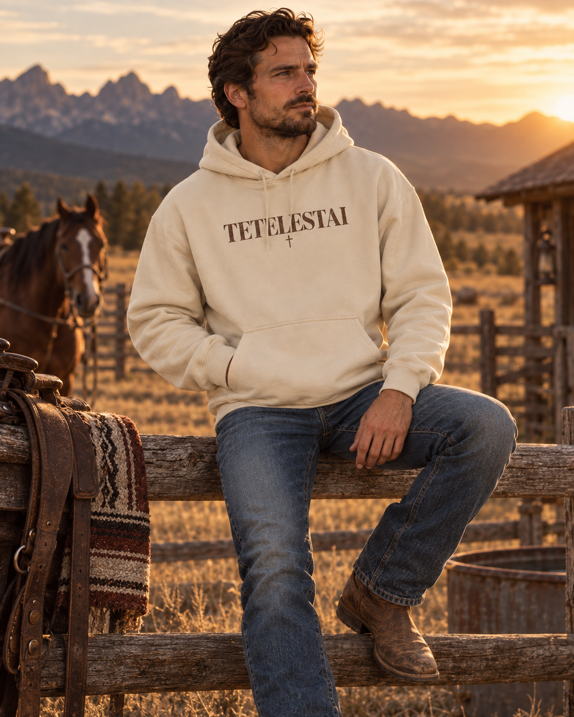 Tetelestai Hoodie V2 — product view 5
