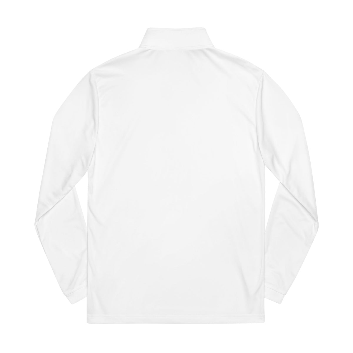 LFD adidas Quarter-Zip — White, back view