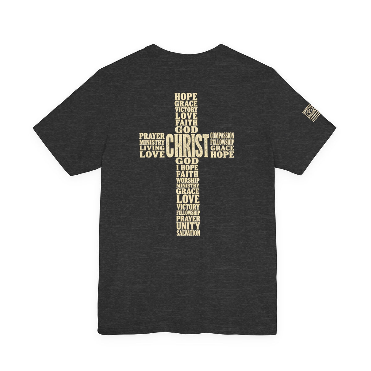 Christ Word Art Graphic Tee — product view 20