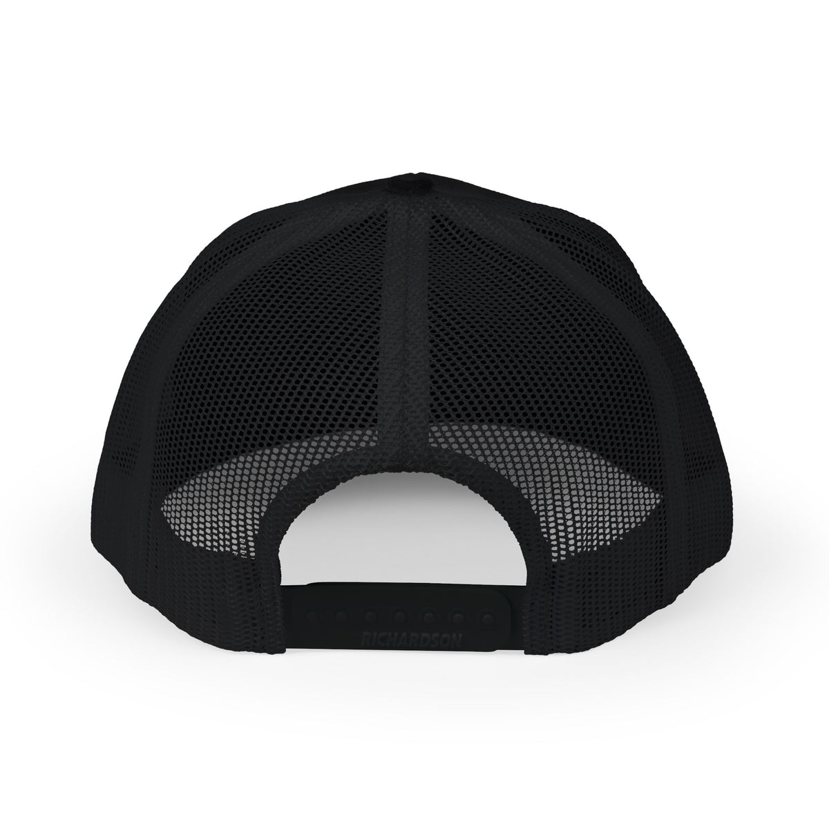 LFD Stripes Trucker Hat — Black mesh back and snap closure
