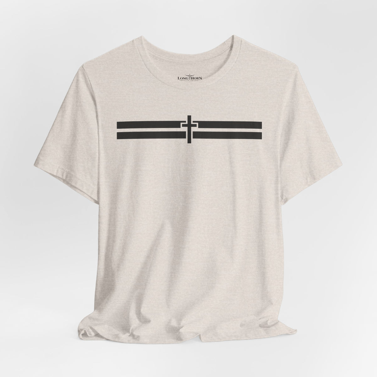 CROSS STRIPE Tee - Light — product view 16