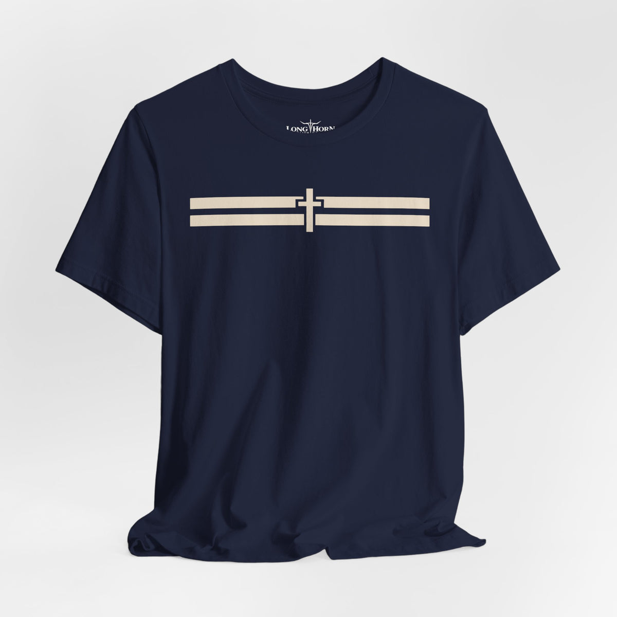 CROSS STRIPE Tee - Dark — product view 20