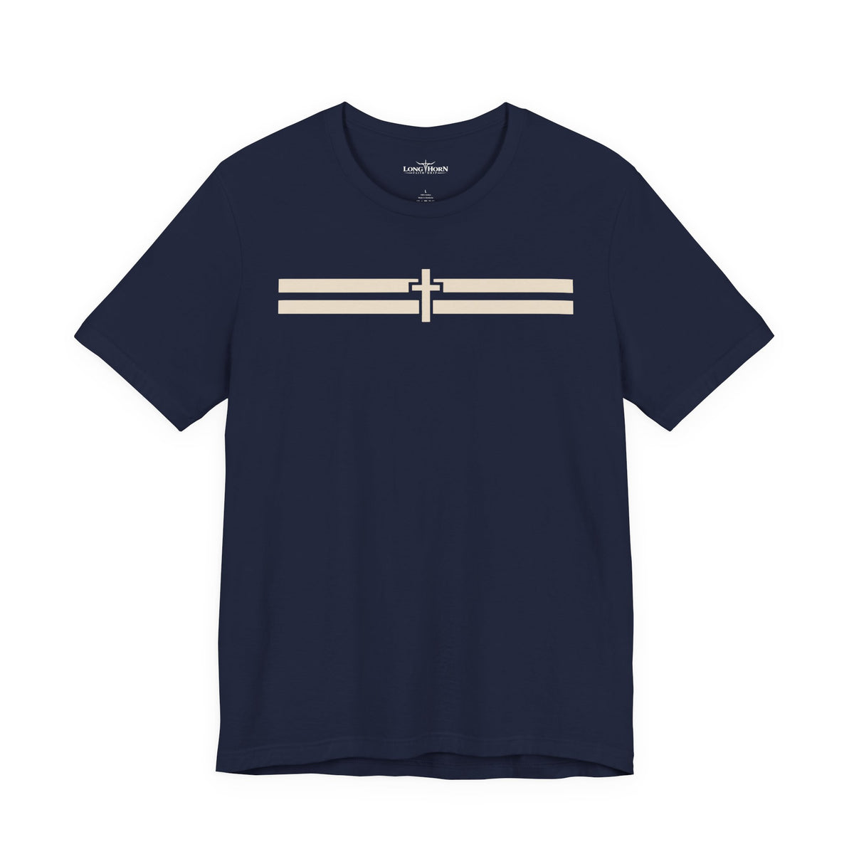 CROSS STRIPE Tee - Dark — product view 8