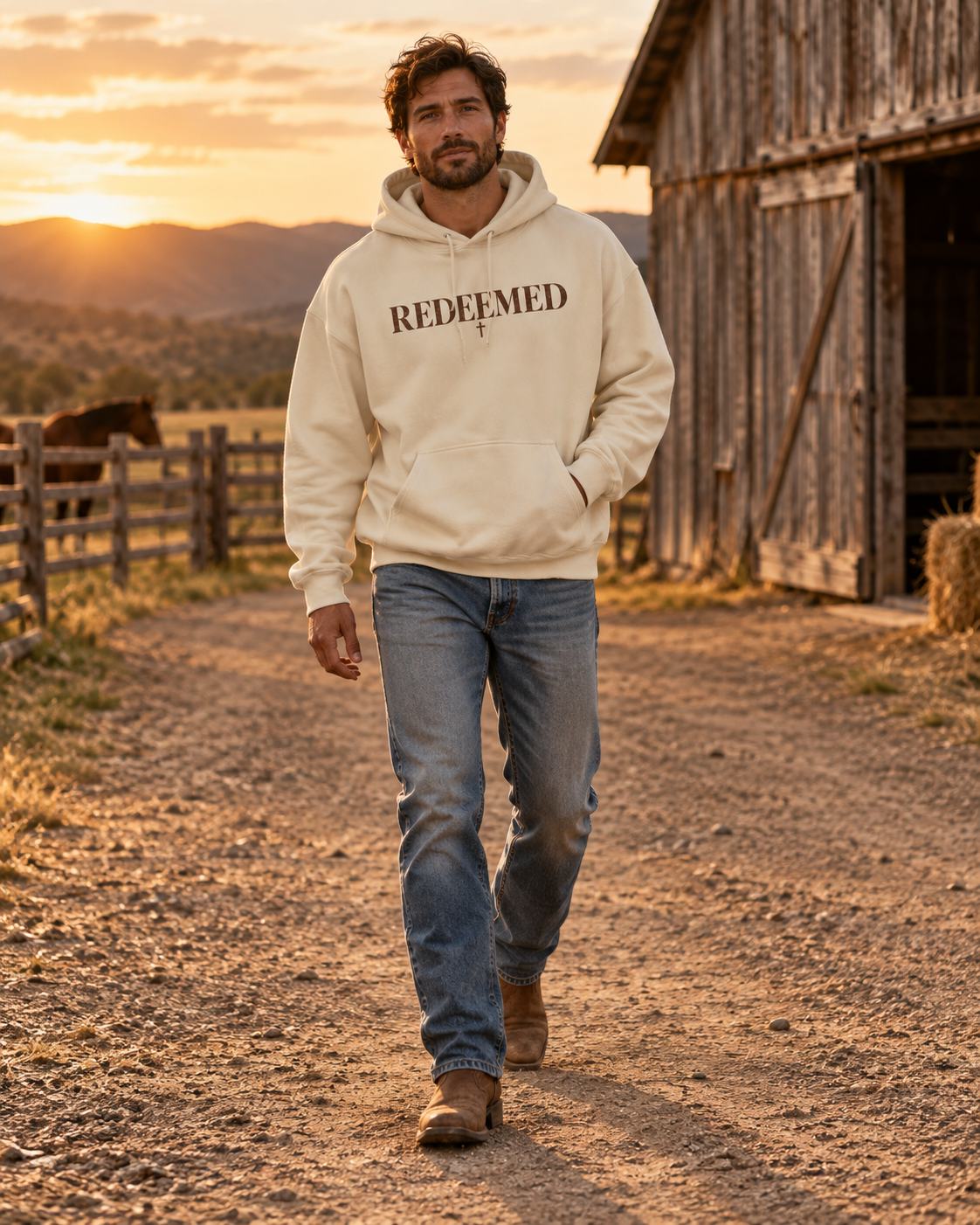 Redeemed Hoodie — product view 3