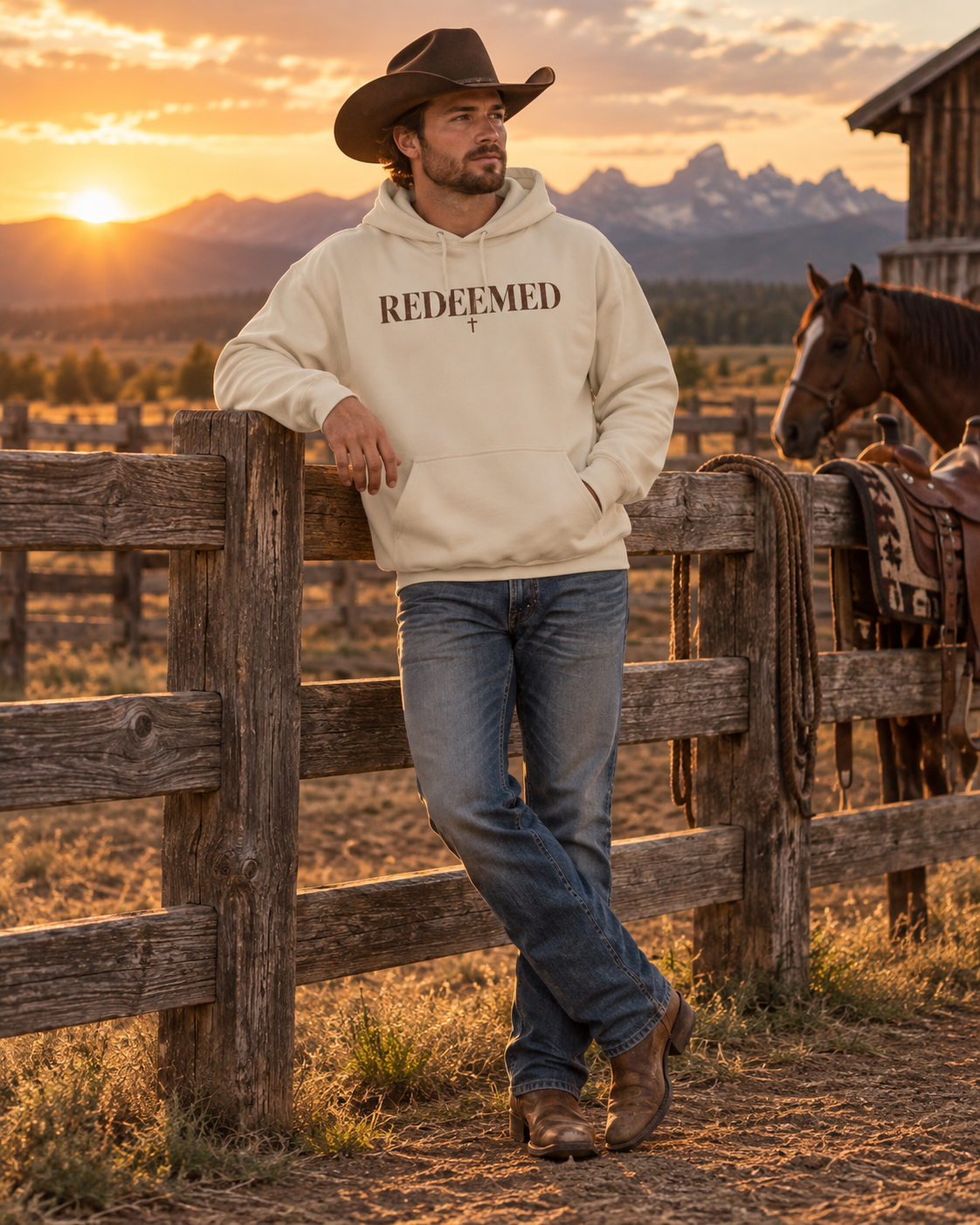 Redeemed Hoodie — product view 4
