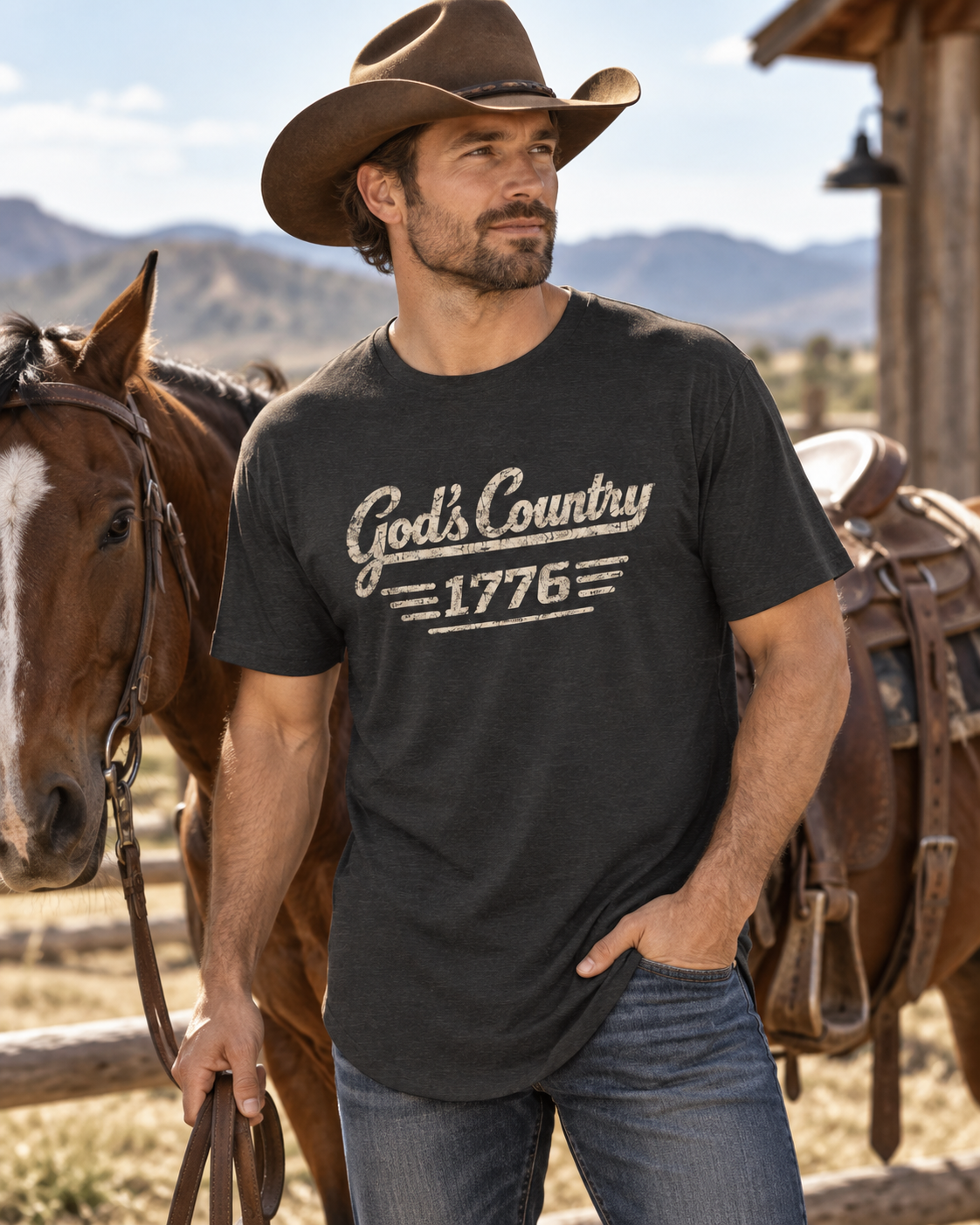 God's Country Tall Tee