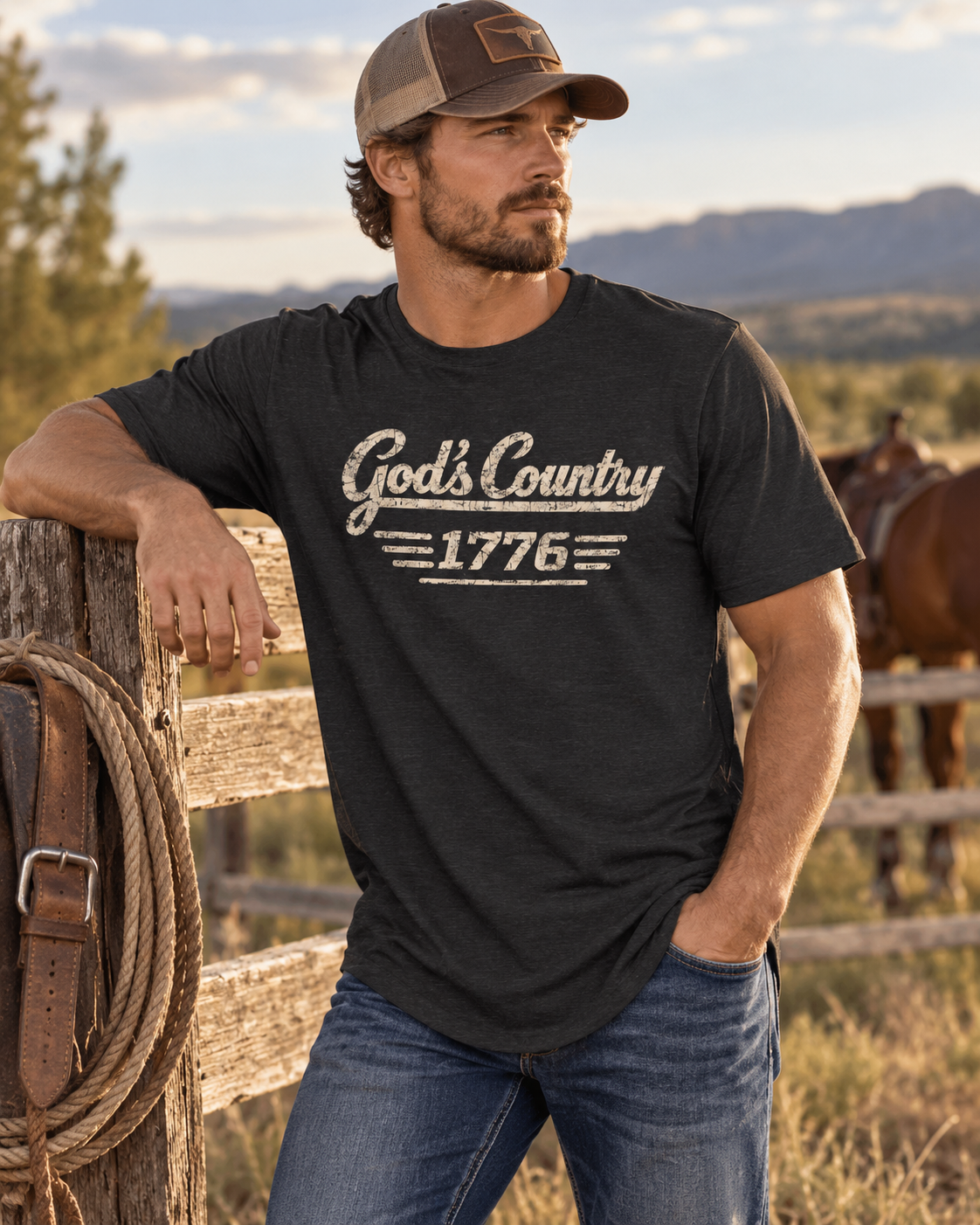 God's Country Tall Tee
