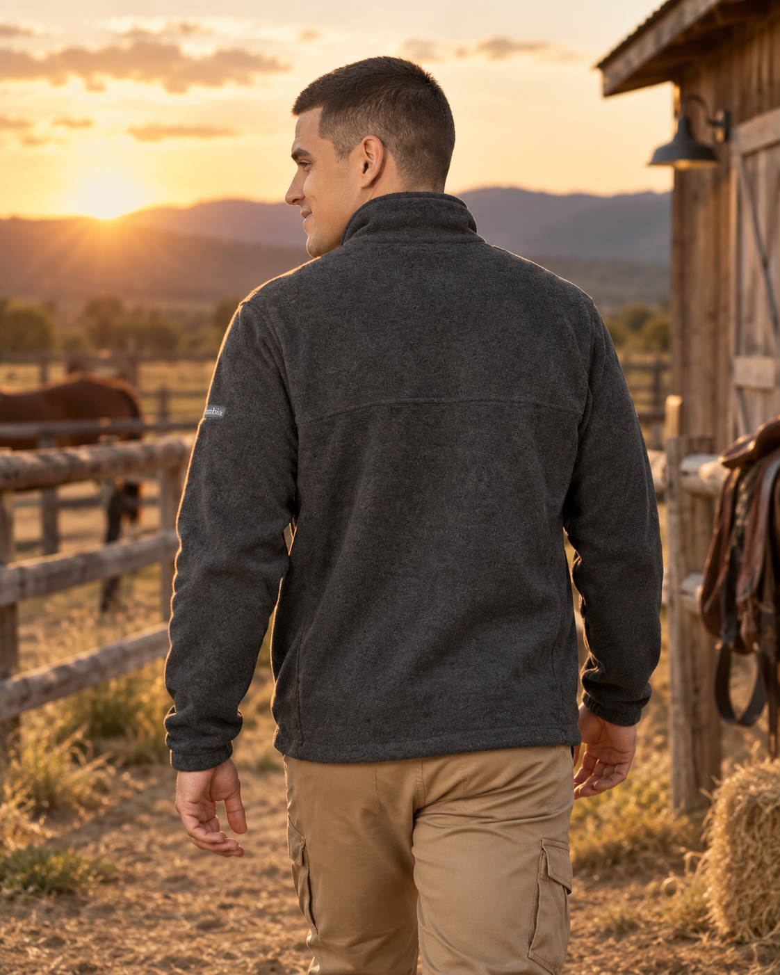 LFD Columbia Fleece Jacket — product view 3