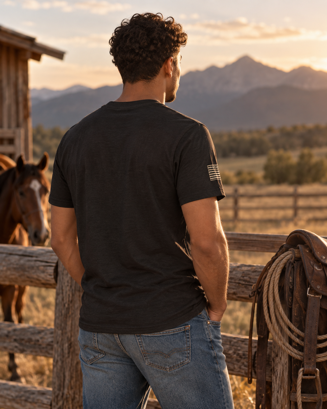REDEEMED Graphic Tee — product view 3