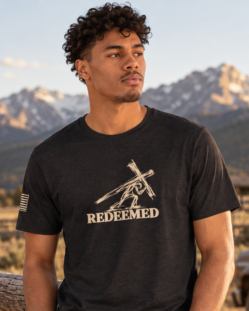 REDEEMED Graphic Tee — product view 1