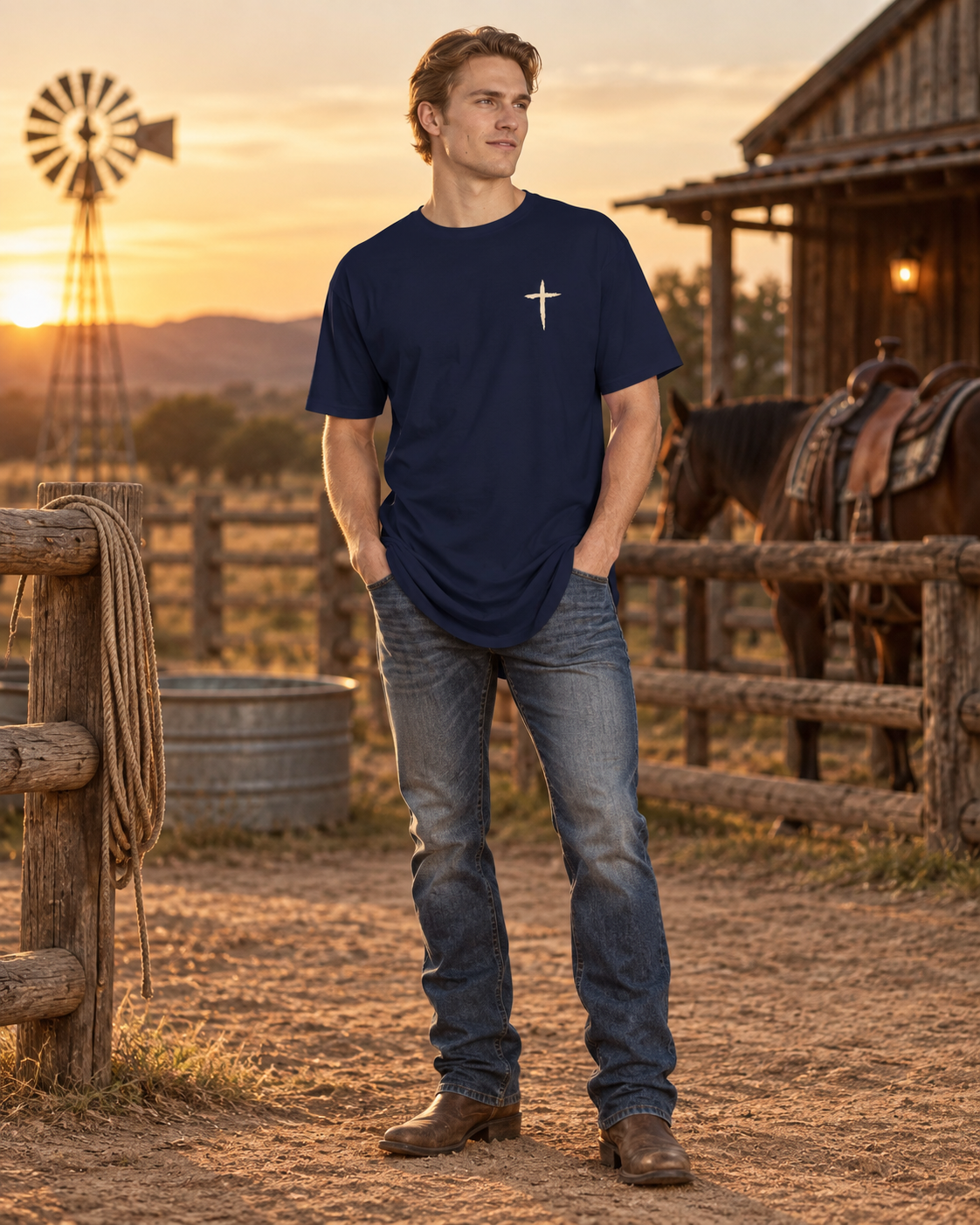 LFD Long Body Tee — product view 3