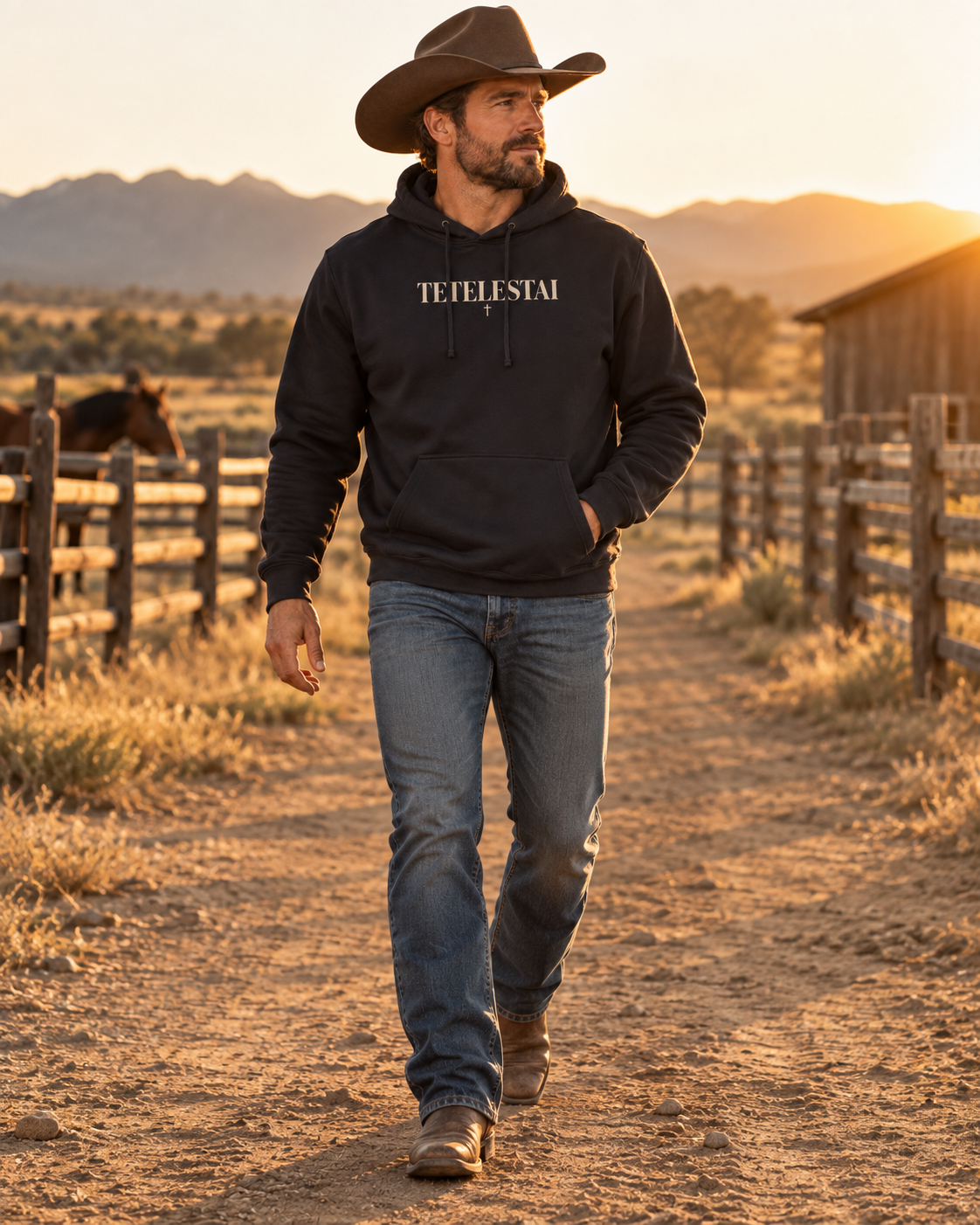 Tetelestai Hoodie — product view 2