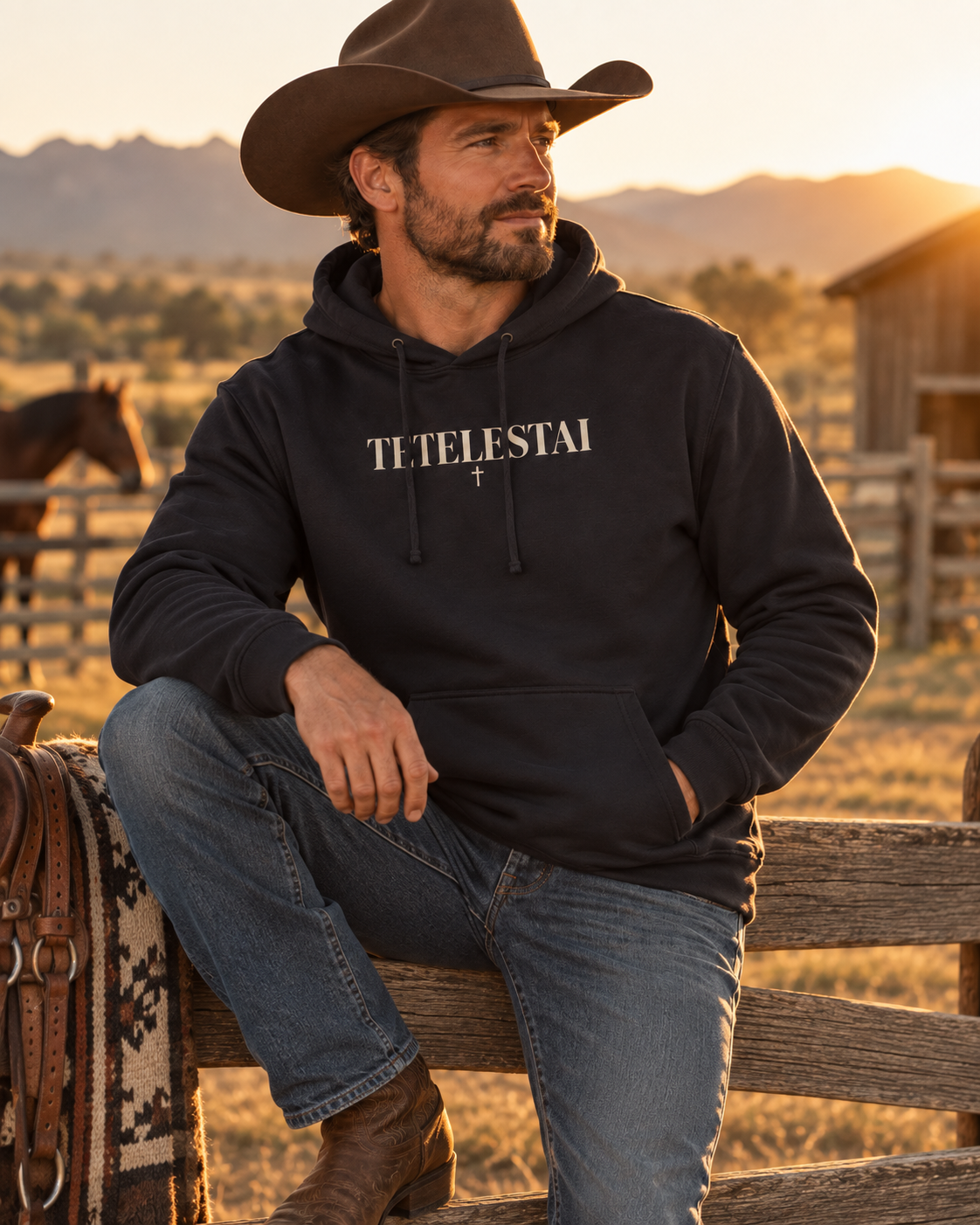 Tetelestai Hoodie — product view 3