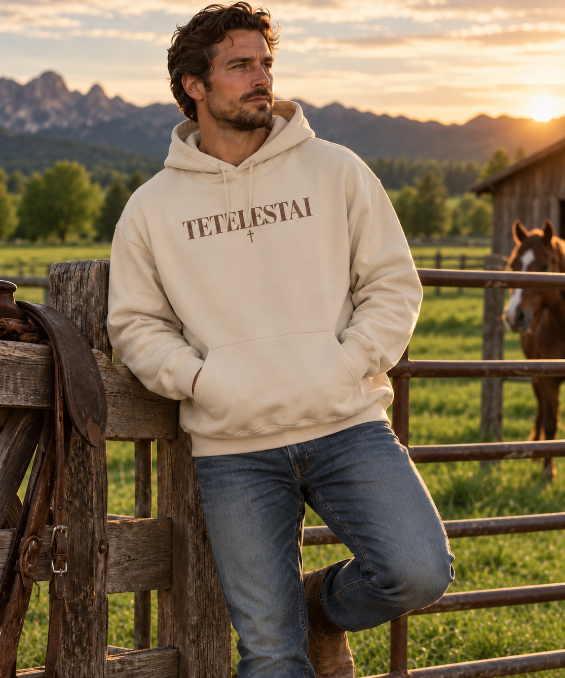 Tetelestai Hoodie V2 — product view 2