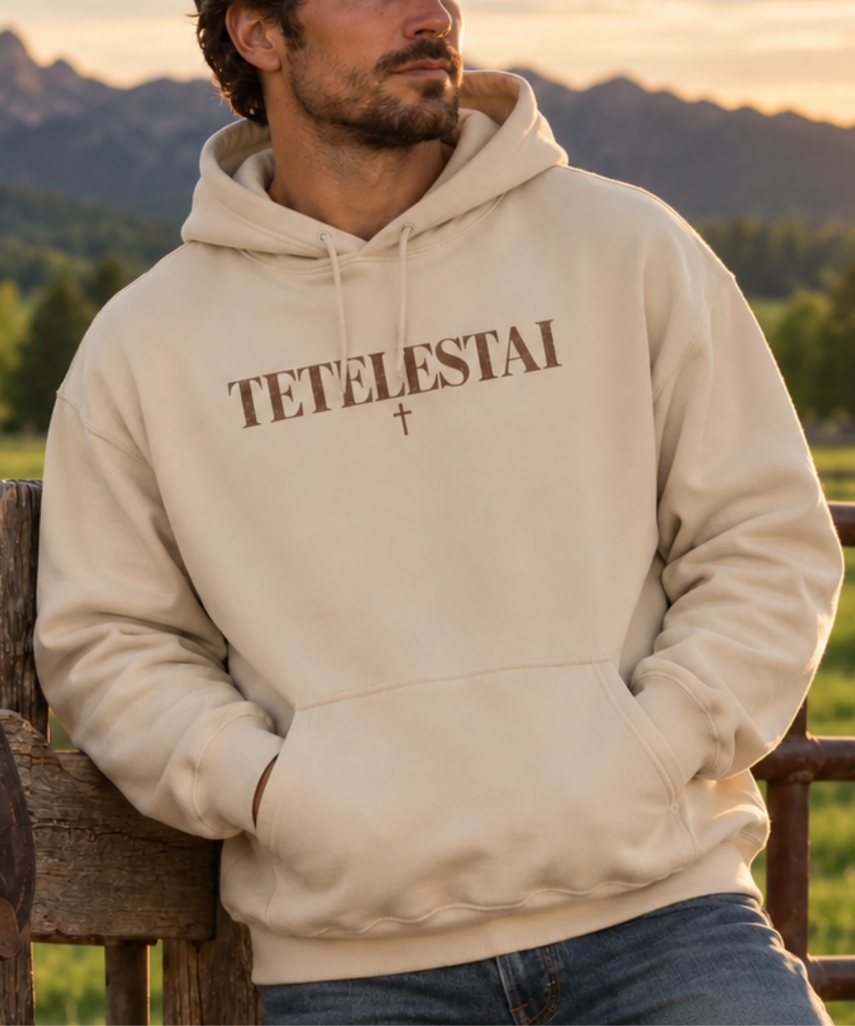 Tetelestai Hoodie V2 — product view 1