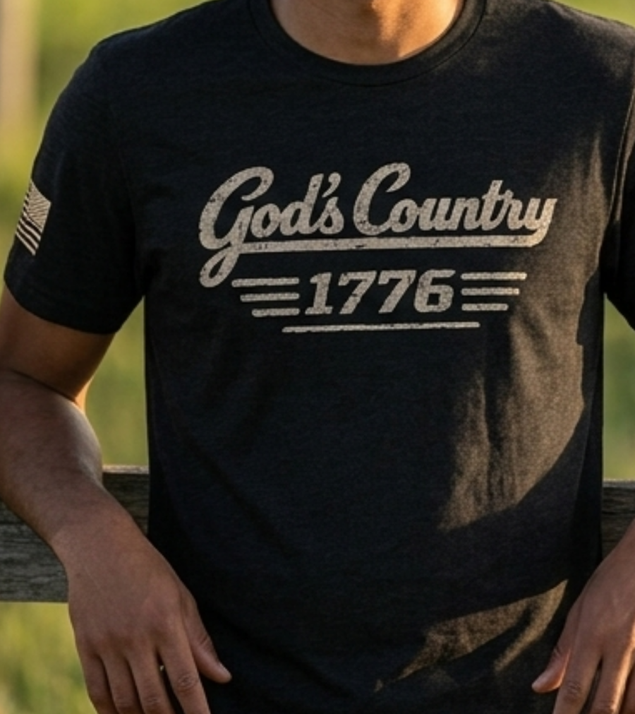 God's Country Graphic Tee — product view 1